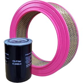 6.4143.0 Air Filter 6.3463.0 Oil Filter Compatible with Air Compressor Filter Replacement