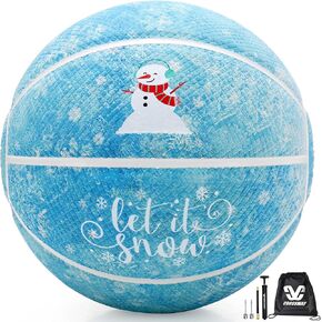 Holographic Reflective Basketball Size 5 - Indoor Outdoor Basketball Unique Gift for Basketball Enthusiasts