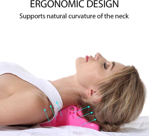 Tension Headache Relief Products, Cervical Traction for Neck Pain Relief, Massage Traction Pillow with 6 Trigger Point Therapy in Kuwait