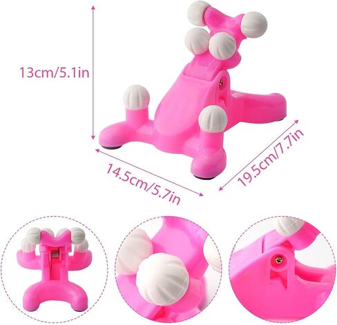 Tension Headache Relief Products, Cervical Traction for Neck Pain Relief, Massage Traction Pillow with 6 Trigger Point Therapy in Kuwait