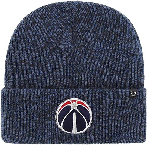 47 NBA Brain Freeze Cuffed Knit Beanie Winter Hat, Adult (Washington Wizards Navy) in Saudi Arabia