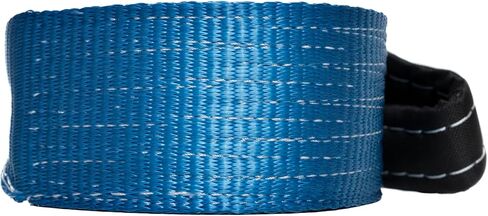 HiGear 9 Ton 3 Inch X 10 Ft. Polyester Tow Strap Rope 2 Loops 14,000lb Towing Recovery (3in 10ft 3x10, Blue) in Kuwait
