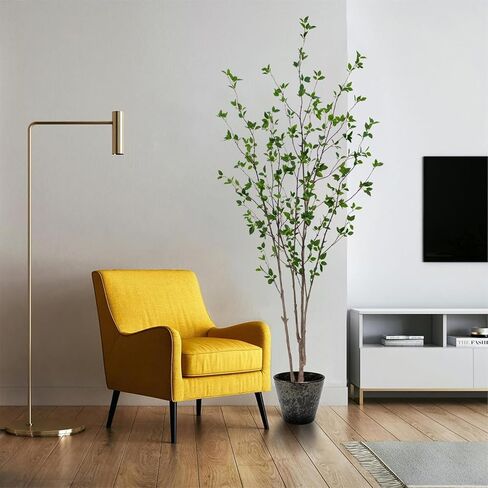 Artificial Citrus Tree 6FT, Minimalist Faux Citrus Potted Plant Fake Tree for Home Office Living Room Bedroom Porch Floor Decor in Kuwait