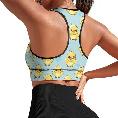 Sports Bras for Women Funny Yoga Crop Tank Tops for Exercise Athletic Workout Running Biker Gym S-2XL in Saudi Arabia