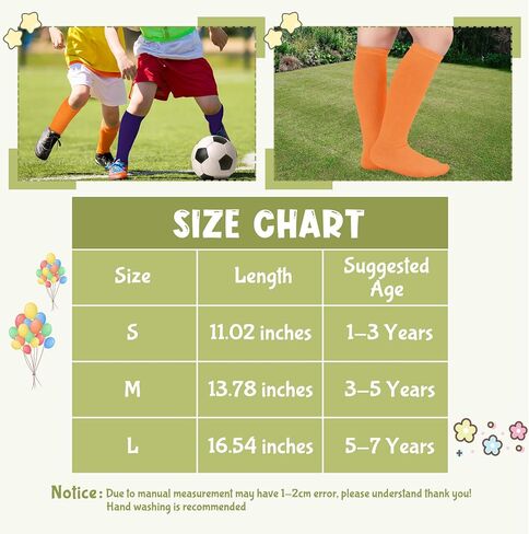 Durio Youth Baseball Socks Toddler Kids Soccer Socks Soft Cotton Long Socks for Girls Boys Kids Baseball Socks in Saudi Arabia