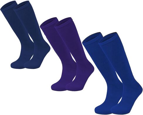Durio Youth Baseball Socks Toddler Kids Soccer Socks Soft Cotton Long Socks for Girls Boys Kids Baseball Socks in Saudi Arabia