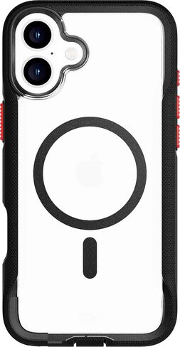 Tech21 EvoPro for iPhone 16 Plus - Compatible with MagSafe - Impact Protection Case 21x Military Standard Tested - in Black in Saudi Arabia