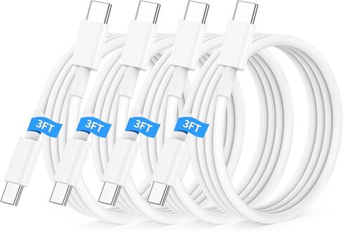 Essri USB C to USB C Cable 3FT for Apple iPhone 17 16 Charger Cord 4Pack in Saudi Arabia