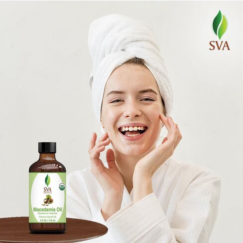 زيت براهمي من SVA ORGANICS، زيت الأيورفيدا الطبيعي النقي للبشرة، والعناية بالشعر، ونمو الشعر، ومحلول زيت الشعر الطويل والقوي، والشامبو، والبلسم in Kuwait
