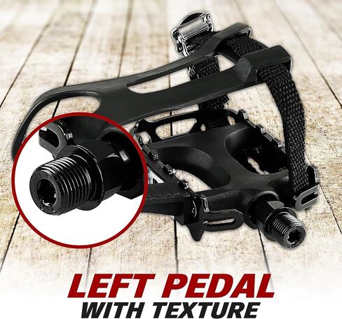 BV Bike Pedal - Universal Fit Bicycle Pedals 9/16" Compatible, Non-Slip & Durable Lightweight, Fits Most Adult Bikes & MTB Bicycles in Kuwait