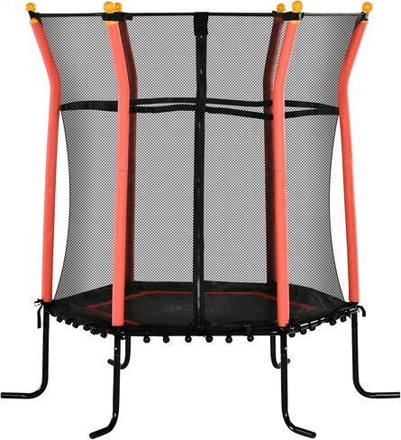 Soozier Trampoline for Kids, Toddler Trampoline Indoor/Outdoor with Net, Safety Enclosure, Boys and Girls Birthday Gift for 3-10 Years Old in Kuwait