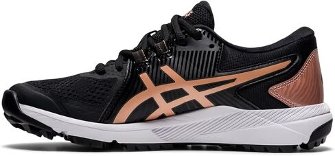 ASICS Women's GEL-Course Glide Golf Shoes, 6, BLACK/ROSE GOLD in Saudi Arabia