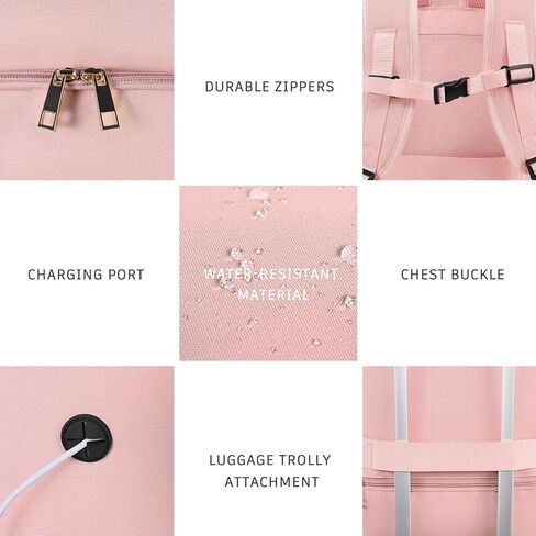 Rinlist Large Backpack for Men Women, Travel Backpack in Kuwait