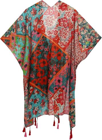 Kimonos for Women Beach Swimsuit Cover Up Boho Lightweight Kimono Cardigans for Summer in Saudi Arabia