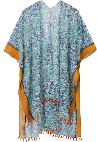 Kimonos for Women Beach Swimsuit Cover Up Boho Lightweight Kimono Cardigans for Summer in Saudi Arabia