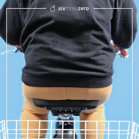 مقعد دراجة Sixreezero، سرج دراجة مريح كبير جدًا وواسع للغاية ووسادة Super Duper Max مقعد مريح للرجال والنساء in Kuwait