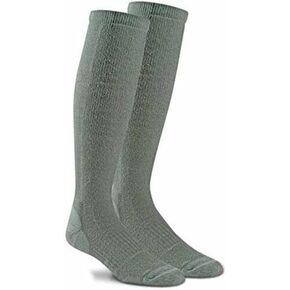 Fox River Adult Military Fatigue Fighter Over-The-Calf Compression Socks (Large, Sage)