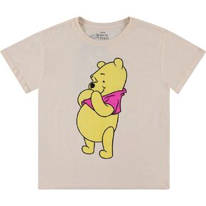 Disney Ladies Classic Pooh Shirt - Vintage Winnie The Pooh Tee Shirt - Winnie, Eeyore, Piglet Vintage T-Shirt