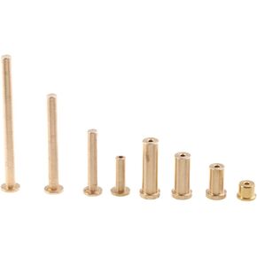 8 Packs Brass Golf Shaft Tip Plug 0.335/0.355/0.370 Irons
