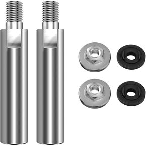 5/8"-11 thread angle grinder extension shaft set connecting rotary rod car polishing adapter of 2 PCs, 3.15 inch in Kuwait