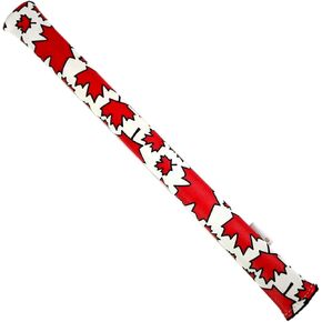 Alignment Stick Cover - Canada Maple Leaves Pattern Design - Fits up to 3 Alignment Sticks, 15" Long, Soft Fleece Lining Protect Your Golf Clubs as Well as Your Alignment Sticks