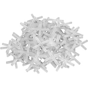 Brutus Hard Tile Spacers for Traditional or Leave-in Installation, 1/8", Bag of 300
