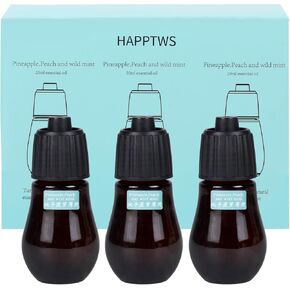 Diffuser for Essential Oils and Aromatherapy Pineapple, Peach, Wild Mint