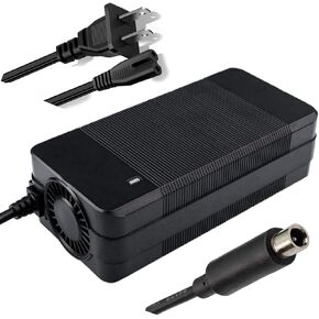 [Verified Fit] 42 Volt 4.0 Amp Super Fast Charger for Segway Ninebot MAX G2 G30 G30LP G30D G30P, for Xiaomi Mi M365 Pro(NOT for M365), Lime & Bird 36V Scooters [No Damage to Battery]