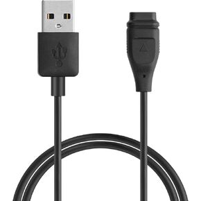 kwmobile Charger Cord Compatible with COROS PACE 2 / APEX/APEX Pro/VERTIX - Charger for Smart Watch USB Cable - Black