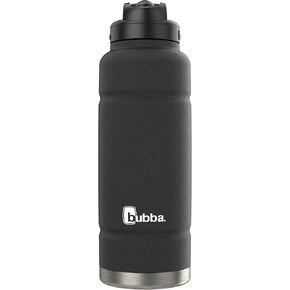Bubba Trailblazer Insulated Stainless Steel Water Bottle with Straw Lid, 40oz, Licorice Powder Coat