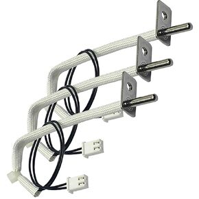 3 Pack 200K Thermostat NTC Temperature Sensor Probe Compatible for Joyoung Air Fryer KL45-VF533, 22CM/8.66inch Replacement Air Fryer Temperature Sensor Probe Parts