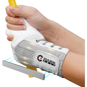 GAIARENA Golf Wrist Brace Wrist Hinge Swing Aid, Efficient Golf Swing Training Equipment Wrist Hinge Trainer to Correct Wrist Angle & Develop Muscle Memory for Golf Beginners