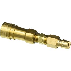 Mr. Heater F276187 Propane/Natural Gas Connector Kit 3/8 Male Pipe Thread x 3/8" Female Pipe Thread,Brass,Regular