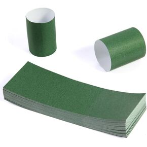 Hunter Green Napkin Bands,Paper Napkin Rings Self Adhesive,Silverware Wraps Bands,Table Setup Wedding Event Party Supply,200 Pcs/Hunter Green,NB-200-13Hunter Green