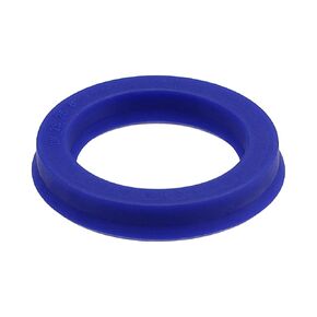 YOKIVE 1 Pcs UN Radial Shaft Seals, Industry PU Oil Seals for Hydraulic Cylinders (Blue, 25-mm ID x 35-mm OD 6-mm Width)