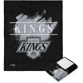 Northwest NHL Los Angeles Kings Silk Touch Throw Blanket, 50" x 60", Vintage Hockey