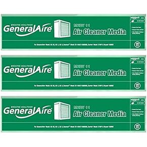 GeneralAire Pleated Media filter 12758 General 3-PACK SPECIAL