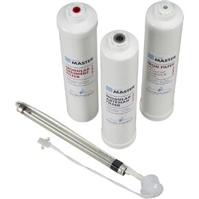 Home Master ISet-TMHP-MY12 HydroPerfection Replacement Filter Change Set, white