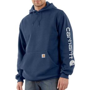 Carhartt Men's Loose Fit Midweight Logo Sleeve Graphic Sweatshirt