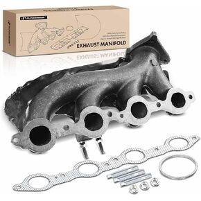 A-Premium Right Exhaust Manifold with Gasket Kit Compatible with Chevrolet Silverado Express Suburban Avalanche 1500 2500 3500 Tahoe Cadillac Escalade