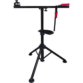 RT-200BH Bicycle Repair Mechanics Workstand - for Home or Professional Team Use - Mountain or Road Bike Maintenance with Plate Tools Holder - Aluminum Pro Sports