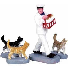 Lemax Village Collection, Merry Milkman, Set of 4 #72511