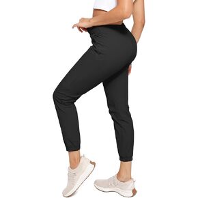 Joggers Pants for Fitness and Outdoor Activities Featuring Tapered Leg with Two Pockets