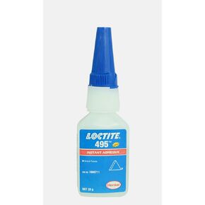 Genuine Henkel Loctite 495 - Super Glue - Instant Adhesive - General Purpose - 20 Gr - 15 Pack