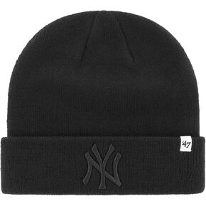 '47 Brand Knit Beanie - Raised Cuff New York Yankees black