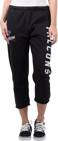 Ultra Game NFL Womens Soft Fleece Capri Jogger Sweatpants in Kuwait