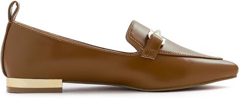 FEVERSOLE Women's Loafer Flat Pointed Deco Low Heel Fashion Slip On Dress Driving Office Shoes in Saudi Arabia