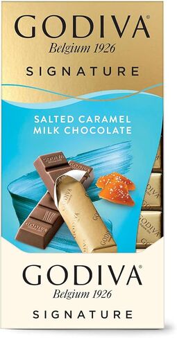 Godiva Chocolatier Chocolate Signature Mini Bars,72% Cacao Dark, 3.1 Ounce (Pack of 12) in Saudi Arabia