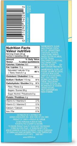 Godiva Chocolatier Chocolate Signature Mini Bars,72% Cacao Dark, 3.1 Ounce (Pack of 12) in Saudi Arabia