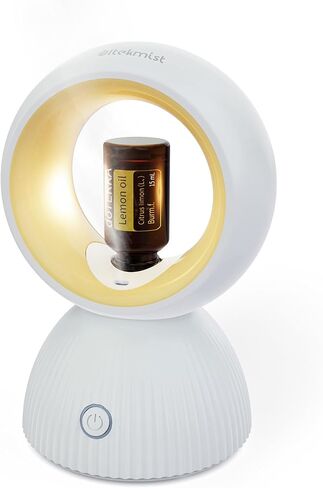 Waterless Diffuser for Essential Oil, USB Powered Aromatherapy Diffuser for Home, Cars, Office, Hotel, Single Light Color and Variable, Timing & Auto-Off Function, 450 Ft Sq Scent in Saudi Arabia